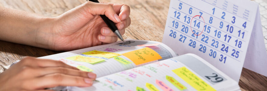 comment créer un agenda personnalisé